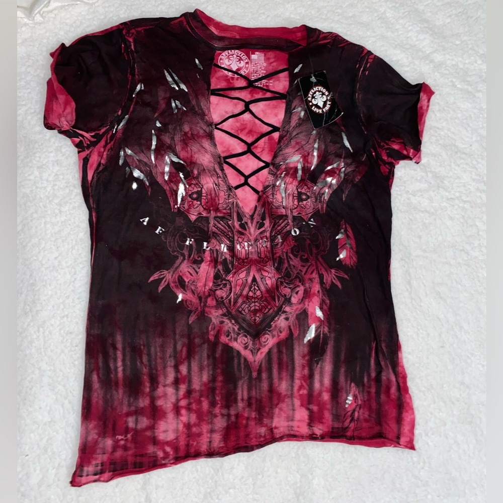 Affliction Live Fast Small Women’s Tshirt
